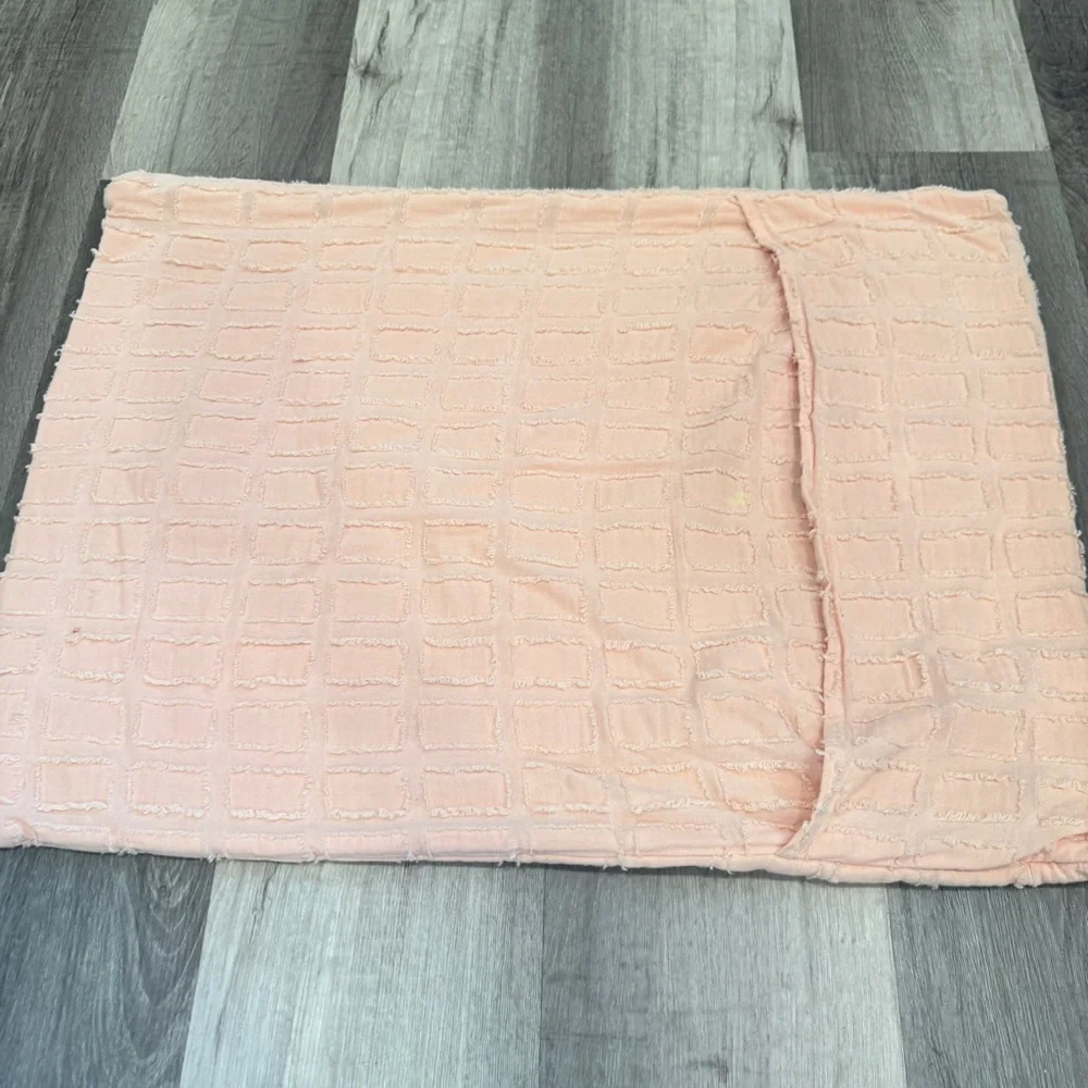 Beddy’s Pink Pillowcase Covers Set of 2 Stitched Rectangle Cotton